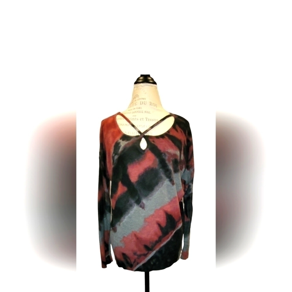 Rock and Republic Tie-Dye Long Sleeve Sweater
